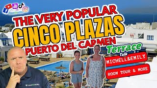 Cinco Plazas Apartments Lanzarote  Sunbed wars but great location very popular and ideal for all [upl. by Clapper]