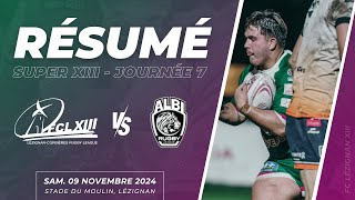 RÉSUMÉ  Super XIII  Lézignan vs Albi J7 [upl. by Barling]