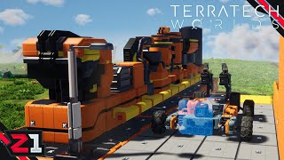 Building A Base WITH AUTOMATION  Terratech Worlds E2 [upl. by Amann]