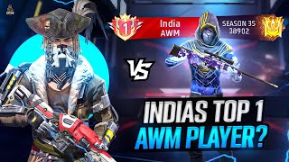 INDIAS NO1 AWM PLAYER VS AJJUBHAI BEST CS FF GAMEPLAY  GARENA FREE FIRE [upl. by Wrennie]