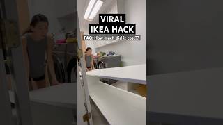 DIY Fluted IKEA Hack  Budget Friendly Laundry Room Makeover  Space Saving Storage Ideas ikea [upl. by Lalita420]