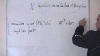 cours 1S chimie  ch6 réaction doxydation et de réduction [upl. by Nnyre251]