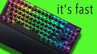 Razer Huntsman V3 Pro TKL Review THE FASTEST KEYBOARD ON YOUR DESK [upl. by Steinberg]