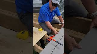 Installing Clubhouse PVC Decking with CAMO EDGE Clips LEVER and ClipDRIVE [upl. by Chanda]