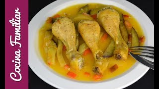 Receta para cocinar pollo a la naranja paso a paso  Recetas caseras de Javier Romero paso a paso [upl. by Adorne]