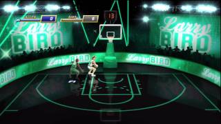 Nba Jam Boss battle Ray Allen vs Larry Bird larry the legend total fail [upl. by Paola434]