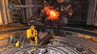 Dark Souls 2  Guide 39  Iron Keep Smelter Demon Boss [upl. by Graff]