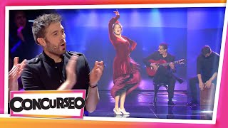 Dani Martínez alucina con el talento de esta flamenca  Adivina qué hago esta noche 2019  España [upl. by Ahcila338]