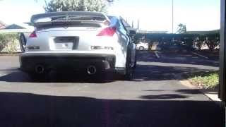 350Z stock Resonator delete [upl. by Emmuela]