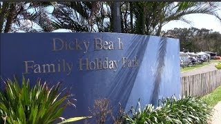 Dicky Beach Holiday Park In Qld Top 10 Family Destinations [upl. by Oxley]