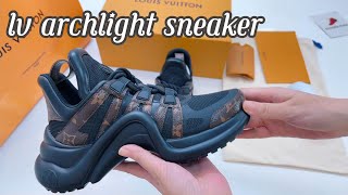 Unboxing and Review of Louis Vuittons LV Archlight Sneakers [upl. by Guenna]