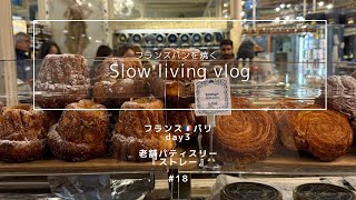 【Slowliving Vlog 18】パリ暮らし。＆留学。🇫🇷老舗パティスリー『Stohrer』 へ。 『LeicaとiPhone で切りとる日常』SilentVLOG [upl. by Lorola]