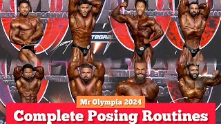 Mr Olympia LIVE  Complete Posing Routines  Mens Classic Physique [upl. by Oderf823]