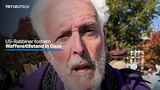 USRabbiner fordern Waffenstillstand in Gaza [upl. by Varipapa651]