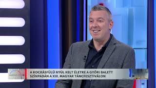 Napindító  A Kockásfülű nyúl kelt életre a Győri Balett színpadán a XIX Magyar Táncfesztiválon [upl. by Colas]