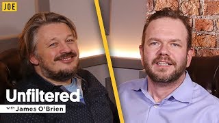 Richard Herring interview on comedy Stewart Lee amp standup  Unfiltered with James O’Brien 22 [upl. by Lyall308]