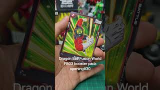 Dragon Ball Fusion World FB03 booster pack opening30 dragonball dragonballz shorts goku [upl. by Jeanine]