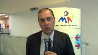 Museo Archeologico Virtuale di Ercolano  Videointervista al direttore Ciro Cacciola [upl. by Sterne262]