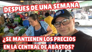 CENTRAL DE ABASTO ¿BAJARON SUBIERON O SE MANTIENEN LOS PRECIOS [upl. by Haikezeh706]