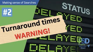 Do you know your Local Authority Search Turnaround Timescales [upl. by Yelsew]