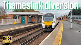 Thameslink Diversions at Selhurst 12 November 2023 [upl. by Nyliram]