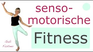 🧚 20 min sensomotorische Fitness  Workout mit allen Sinnen ohne Geräte im Stehen [upl. by Shanda]