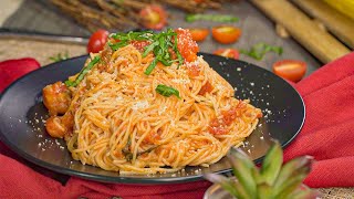 Easy CAPELLINI PASTA POMODORO  OLIVE GARDEN COPYCAT  Recipesnet [upl. by Volny]