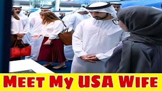 Fazza Meet My USA Wife Sheikh hamdan [upl. by Bourque]