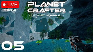 🔴Planet Crafter FR 04 Nouveau DLC  Planet Humble 🌑Nouvelle base et drone [upl. by Gnex]