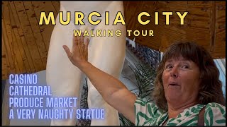 FAKE PARKING SCAM  RUDE STATUE  MURCIA CASINO  WALKING TOUR  Get Me To Spain [upl. by Danuloff]