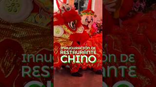 Inauguración tradicional de un restaurante chino 🍜 [upl. by Boni]