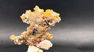 Wulfenite Mies Sloweniija 5x5x15cminstaweloveminerals [upl. by Mavra]