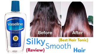 Vaseline Hair Tonic And Scalp Conditioner  Hair Care Routine  Best Tonic  How To Make Silky Hair [upl. by Pyne]