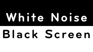 White Noise Black Screen  Calm White Noise for Newborns  10 Hours [upl. by Anerb]