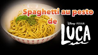 Comment faire des pâtes au pesto maison comme dans le film Luca de Disney [upl. by Page907]