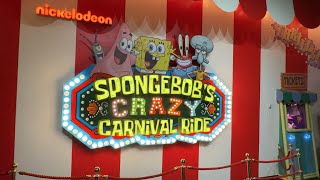 SPONGEBOBS’S CRAZY CARNIVAL RIDE at Circus Circus Las Vegas [upl. by Aiak149]