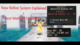 New Refine System Explained  Best Method to refine  Toram Online [upl. by Cordova843]