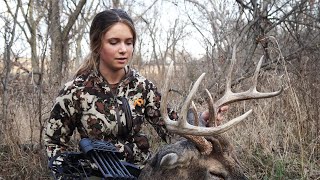 2020 KS Public Land Buck  From a TREE SADDLE [upl. by Yzzik828]