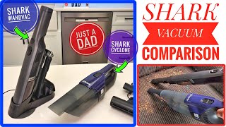 Shark WANDVAC vs Shark Cyclone Pet Handheld Cordless Vacuum [upl. by Assirak]