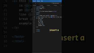HTML Coding QampA 31 correct HTML tag for inserting a line break html coding css htmlcss shorts [upl. by Oicirbaf]