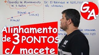 G A ALINHAMENTOS DE PONTOS c macete [upl. by Raimondo]