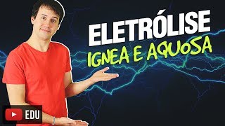 4 Eletroquímica Eletrólise Ignea e Aquosa 44 Físico Química [upl. by Nylikcaj]