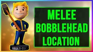 Fallout 4 MELEE Bobblehead Location Guide  SUPER MUTANT COMPANION [upl. by Cori]