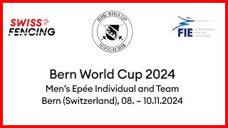 Bern 2024 Epee Team World Cup  Piste Red [upl. by Enrahs]