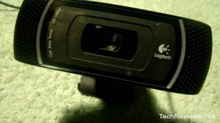 Logitech HD Pro Webcam C910 Review [upl. by Vassell713]