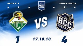 17102018 HC Thurgau  HC La ChauxdeFonds 14 [upl. by Tterej]