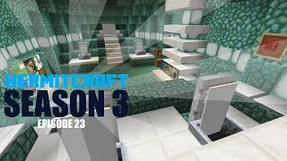 Minecraft Hermitcraft Season 3  23  Alien Spaceship Interior [upl. by Kahle]