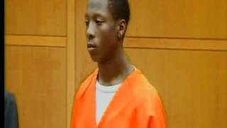 Teen murder suspect appears in court [upl. by Otilopih]