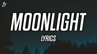 Ali Gatie  Moonlight Lyrics  Lyric Video [upl. by Rabma655]