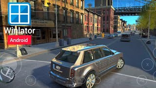 Winlator  gta 4 realistic graphics Mod Android gameplay Part3  winlator emulator [upl. by Abraham]